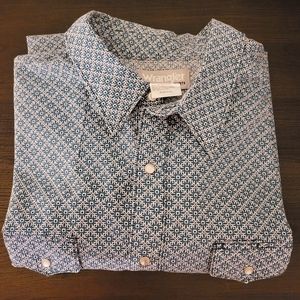 Wrangler Wrancher Pearl Snap Shirt
